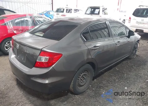 2012 Honda Civic Lx from USA, damaged, VIN 19XFB2F56CE392626